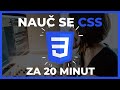 CSS tutoriál - Nauč se základy CSS během 20 minut (2022)