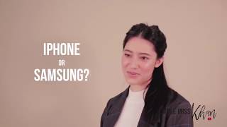Samsung? Ew Little Miss Khan