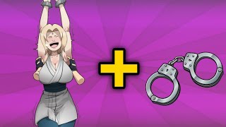 Naruto Characters Cuffed Mode Part 9 شخصيات ناروتو مكبلة بالاغلال الجزء التاسع