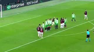 Hakan Çalhanoğlu Serbest Vurusu Firikigi Celtic