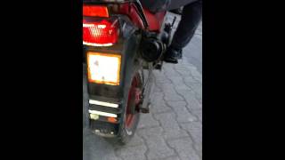 Honda Zb 50 Egzoz Patlatma