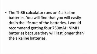 Ti-86 Graphing Calculator