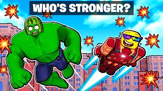 Hulk Vs Ironman In Super Power Ty