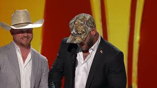 Cody Johnson Accepts Acm Song Of The Year Live From The 60Th Acm Awards