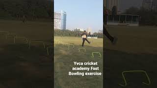Yvca Cricket Academy Fast Bowling Exercise