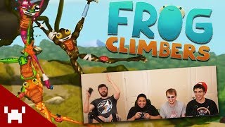 FUNNIEST GAME IN A WHILE | Frog Climbers Local Multiplayer w/ Ze, Chilled, GaLm, & Tom