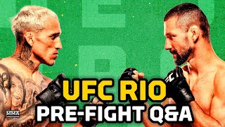 Ufc Rio Oliveira Vs. Gamrot Live Peoples Pre-Fight Show Mma Fighting