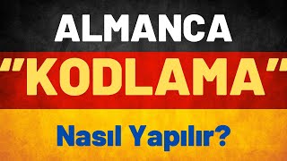 Ders 11 Almanca Kodlama