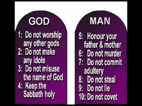 Marcus Brigstocke - ANOTHER Great Religion Rant {ten commandments with funny pictures}