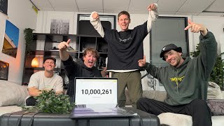 10 Million Sub’s Live Reaction