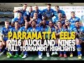 NRL 2016 Auckland Nines ● Parramatta Eels Full Match Highlights ● All 6 Games + Grand Final