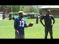 KSI ATTEMPTS ODELL BECKHAM JR's ONE HANDED CATCH | Rule'm Sports