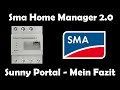 Photovoltaik Statistik - SMA Sunny Home Manager 2.0 und Einblick ins Sunny Portal - Mein Fazit