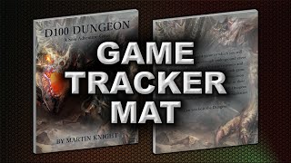 GAME TRACKER MAT (D100 DUNGEON VIDEO)