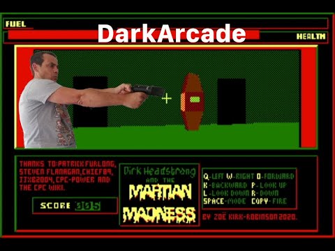 Let&#039;s Play CPC6128 : Dirk HeadStrong and the Martian Madness by DarkArcade