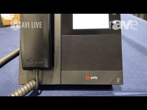 AVI LIVE: Poly Shows Off CCX 500 Series Phone Certified for Microsoft Teams