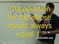 Algebra 2 - Conic Sections - Ellipses