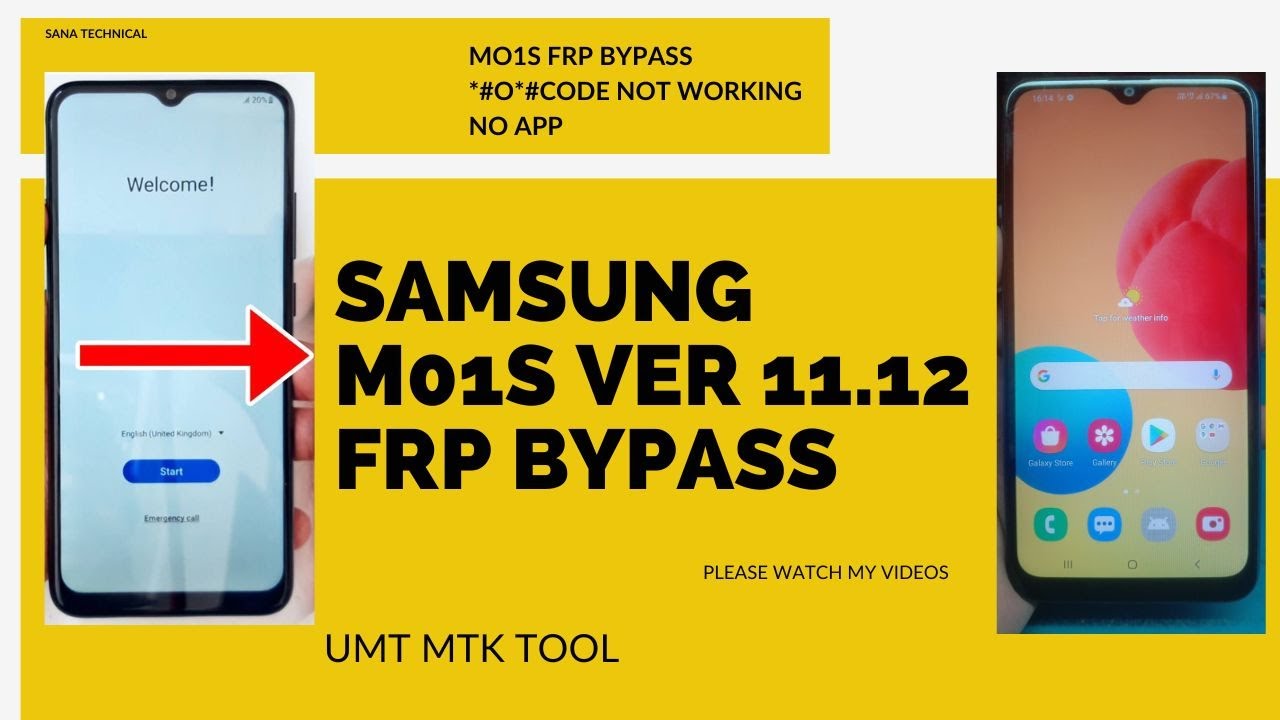 SAMSUNG MO1S MTK. FRP BYPASS // *#0*#CODE NOT WORKING NO SAMSUNG MO1S MTK. FRP BYPASS // *#0*#CODE NOT WORKING NO