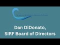 Interview with SIRF Board of Directors member Dan DiDonato