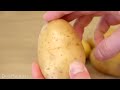 Super Quick Potato Peeling! - Life Hack