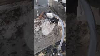 Limpieza con granalla fina