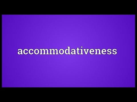 Header of accommodativeness