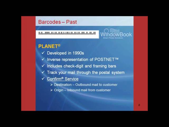The Basics of USPS Intelligent Mail® (05/01/12) - Window Book
