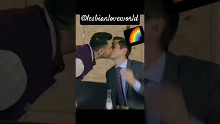 office kiss 🌈🥰❤️#loveislove #pride #lgbtqplus #kiss #gaypride #love #cute #kissi