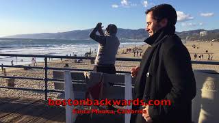 Running Backwards Around Santa Monica