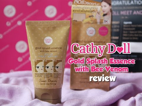 Cathy Doll Gold Splash Essence with Bee Venom Review