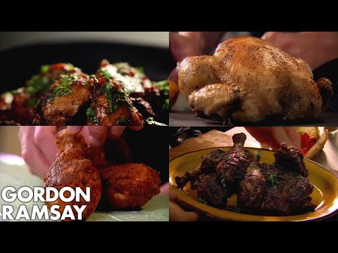 VIDEO : gordon ramsay's top 5 chicken recipes - gordon ramsay shows how to shake things up with these topgordon ramsay shows how to shake things up with these topchicken recipes. gordon ramsay's ultimate cookery course – http:// ...