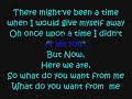 Whataya Want From Me : Adam Lambert : Lyrics!