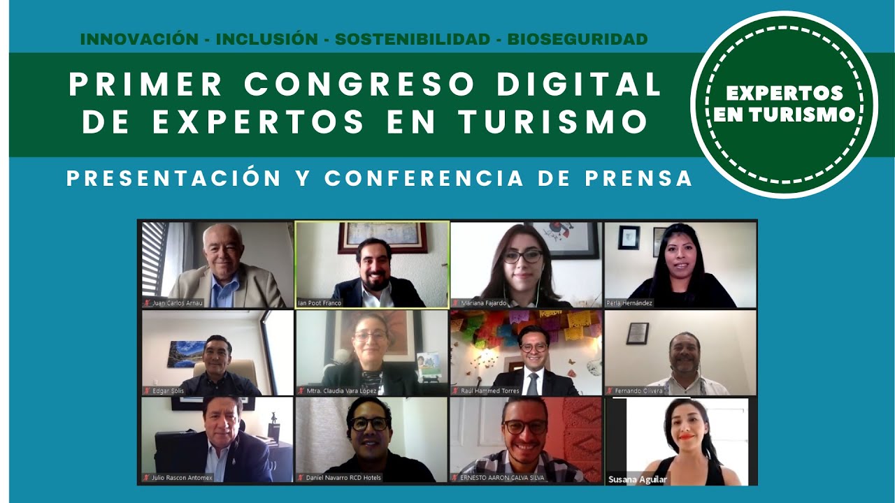 Presentación y Conferencia de Prensa del Primer Congreso Digital de Expertos en Turismo