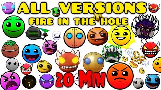 All Fire In The Hole But Everyone Is All New Different Versions - Original - Reversed