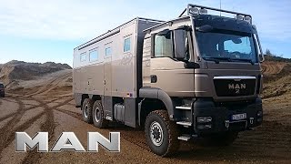 MAN #TRUCKLIFE - TGS 6x6 Expedition Truck - World Trip