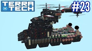Terratech | Ep 23 | Flying Harvester Base!!