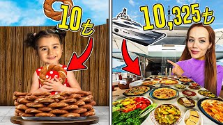 10 TL Kahvaltı vs 10.000 TL Kahvaltı !? @OykuKarta