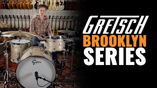 Gretsch Brooklyn Series 3Pc Drum Kit Cde Gear Demo