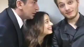 Paramparça kamera arkası Erkan Petekkaya ve Leyla Tanlar