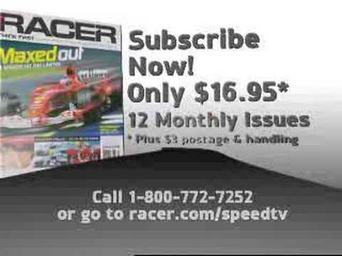 Auto Racing Magazine Subscription on Racer  Magazine   American Sports Magazines  Auto Racing Magazines