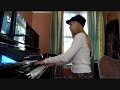 Lara plays 'Somewhere Out There' on piano, from An American Tail