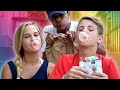 Bubble Gum Challenge!  (MattyBRaps vs Liv... &amp; Justin?)
