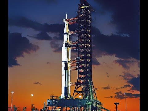 Décollage de Saturn V (apollo 11) vers la Lune !