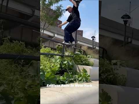 Jamie Foy Gets A Taste Of Some New Rails In NYC!