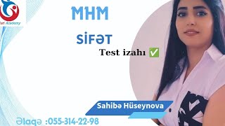 Mhm 2024-2025 Si̇fət 1-43 Arasi Olan Suallarin İzahi Sahibə Hüseynova
