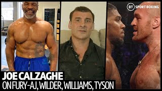 Joe Calzaghe gives honest Fury v Joshua prediction, Liam Williams world title, Mike Tyson comeback
