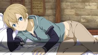 SWORD ART ONLINE: HOLLOW REALIZATION Eugeo Bed Scene