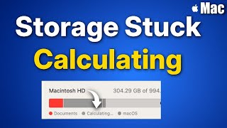 Mac Storage Stuck On Calculating For Too Long Fix