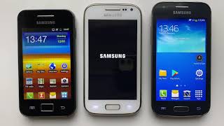 Samsung Galaxy Ace Vs Ace 2 Vs Ace 3 Boot & Shutdown Animation
