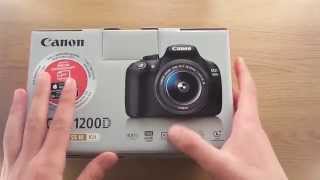 01. Canon 1200D (Rebel T5) - Unboxing!